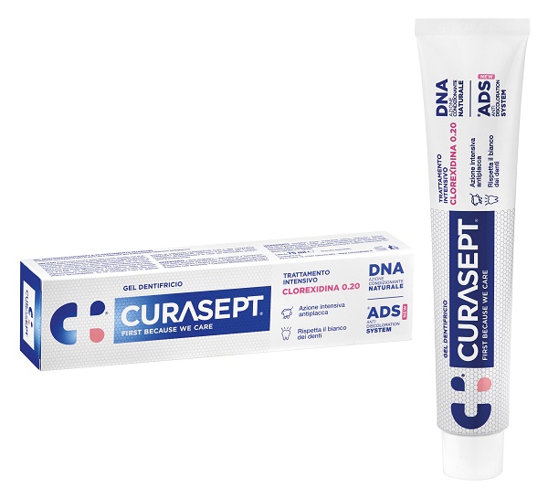 CURASEPT DENTIFRICIO 0,20 75 ML ADS+DNA - Farmafamily.it