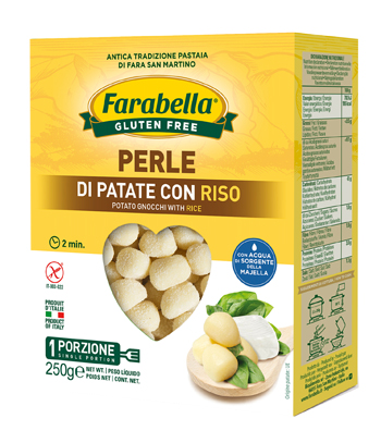 FARABELLA PERLE PATATE CON RISO 250 G - Farmafamily.it