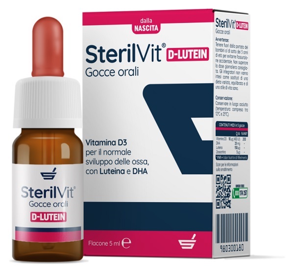 STERILVIT D LUTEIN DHA GOCCE 5 ML - Farmafamily.it