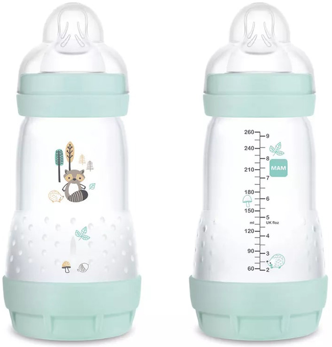 MAM BIBERON EASY START 260 ML 2+ TETTARELLA 2 MASCHIO 2 PEZZI - Farmafamily.it