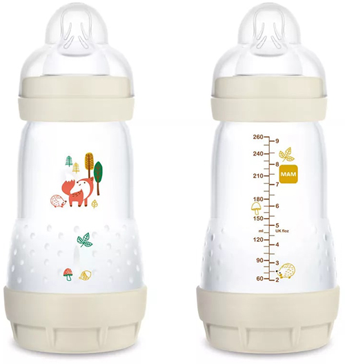 MAM BIBERON EASY START 260 ML 2+ TETTARELLA 2 NEUTRO 2 PEZZI - Farmafamily.it