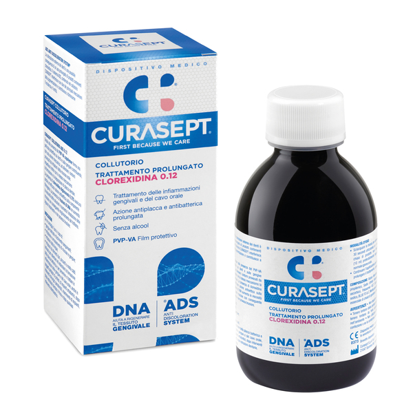CURASEPT COLLUTORIO 0,12 ADS + DNA 200 ML - Farmafamily.it