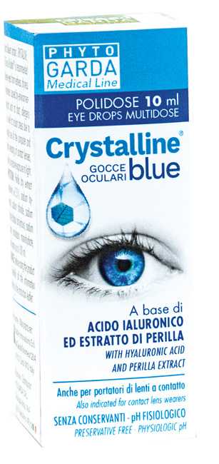 CRYSTALLINE BLUE GOCCE POLIDOSE 10 ML - Farmafamily.it