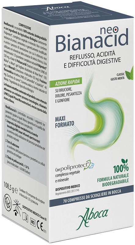 NEOBIANACID 70 COMPRESSE MASTICABILI - Farmafamily.it