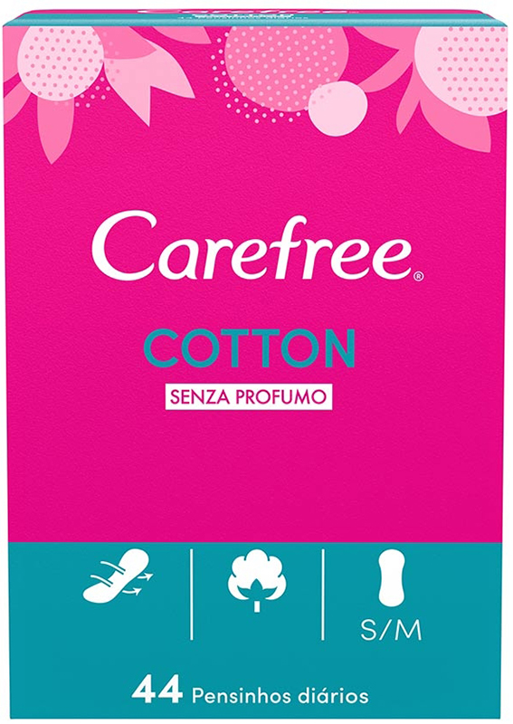 CAREFREE COTTON SALVASLIP 44 PEZZI - Farmafamily.it