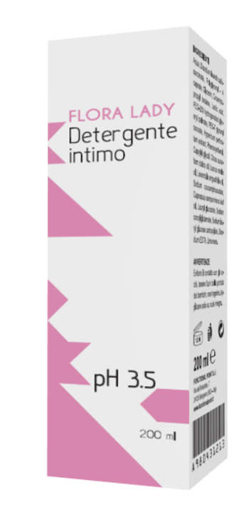FLORA LADY DETERGENTE INTIMO PH 3,5 200 ML - Farmafamily.it