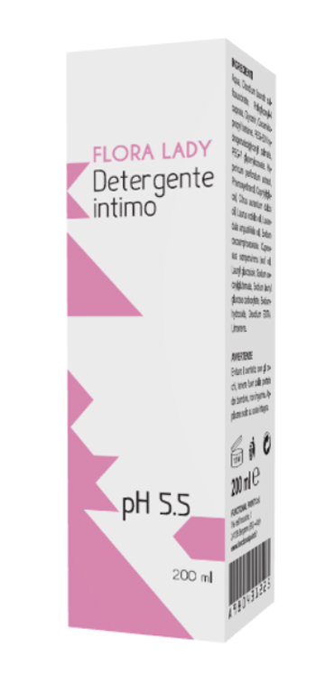 FLORA LADY DETERGENTE INTIMO PH 5,5 200 ML - Farmafamily.it