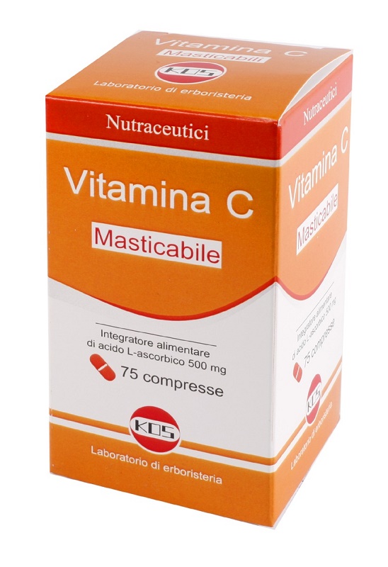 VITAMINA C MASTICABILE 75 COMPRESSE - Farmafamily.it