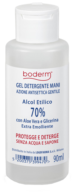 BODERM HAND CLEANSING GEL 70% 90 ML - Farmafamily.it