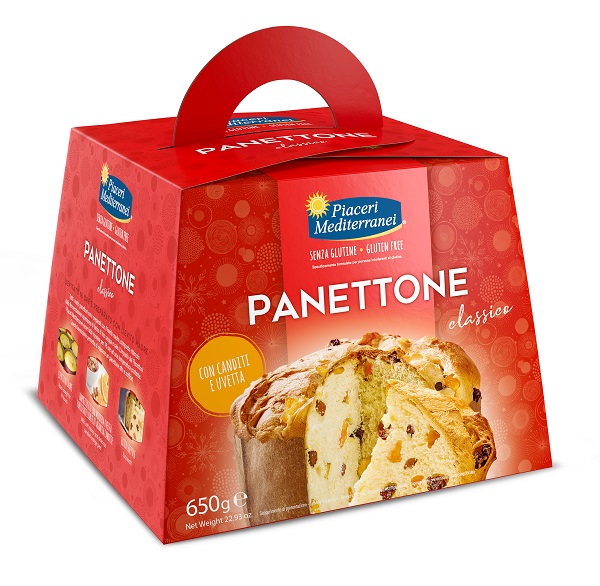 PIACERI MEDITERRANEI PANETTONE 650 G - Farmafamily.it