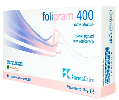 FOLIPRAM 400 60 COMPRESSE - Farmafamily.it