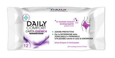 DAILY COMFORT CARTA IGIENICA 12 PEZZI - Farmafamily.it