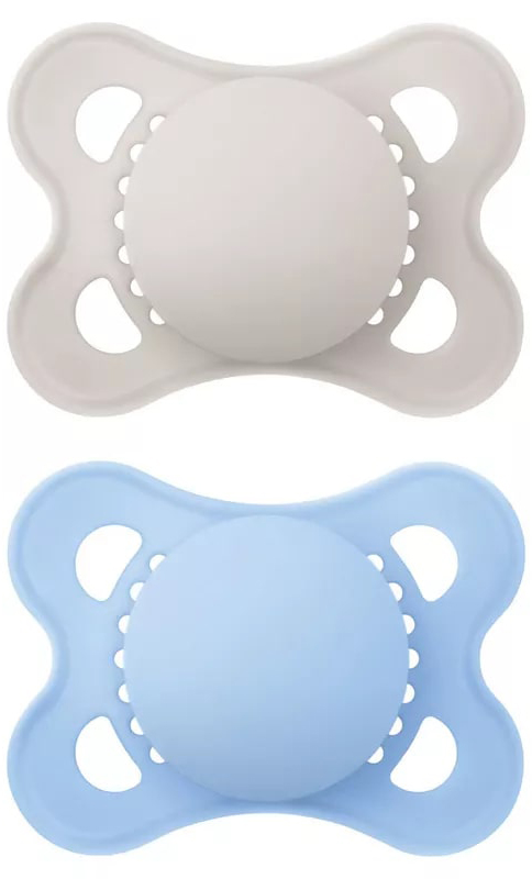 MAM SUCCHIETTO ORIGINAL 2-6 MESI SILICONE MASCHIO 2 PEZZI - Farmafamily.it