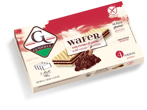 WAFER CON CREMA AL CACAO 4 PORZIONI X 45 G - Farmafamily.it