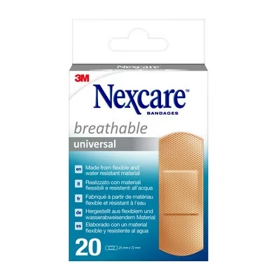 CEROTTO PREPARATO NEXCARE UNIVERSAL N0320NS-0 19X72MM 20 PEZZI - Farmafamily.it