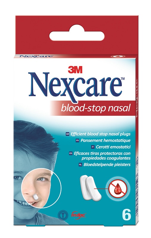 TAMPONE NASALE NEXCARE BLOOD STOP N1700NP 6 PEZZI - Farmafamily.it