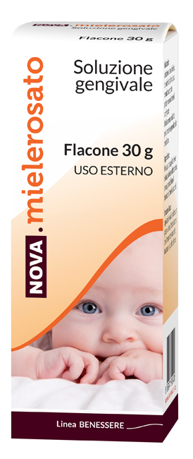 NOVA MIELEROSATO SOLUZIONE GENGIVALE 30 G - Farmafamily.it