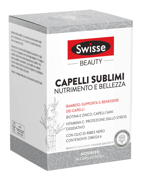 SWISSE CAPELLI SUBLIMI 30 CAPSULE - Farmafamily.it