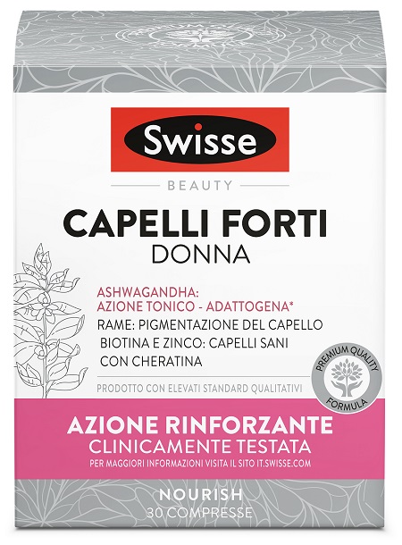 SWISSE CAPELLI FORTI DONNA 30 COMPRESSE - Farmafamily.it