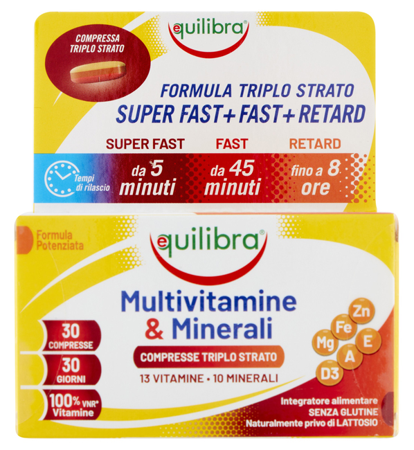 MULTIVITAMINE&MINERALI 30 COMPRESSE - Farmafamily.it