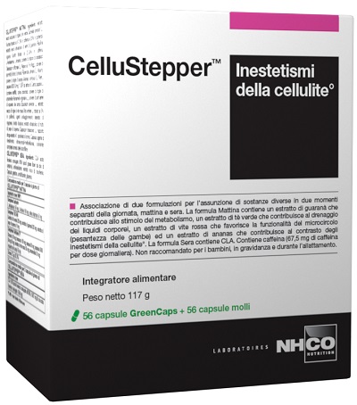 NHCO CELLUSTEPPER 56 CAPSULE GREENCAPS + 56 CAPSULE MOLLI - Farmafamily.it