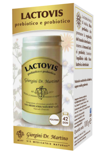 LACTOVIS PREBIOTICO PROBIOTICO 100 G - Farmafamily.it