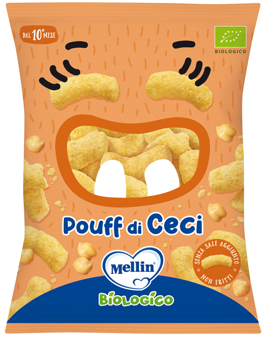 MELLIN SNACK BIO POUFF CECI 20 G - Farmafamily.it
