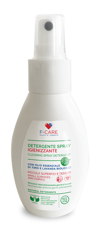 F CARE SPRAY IGIENIZZANTE BIO 75 ML - Farmafamily.it