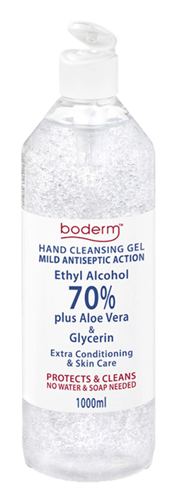 BODERM HAND CLEANSING GEL 70% 1 LITRO - Farmafamily.it