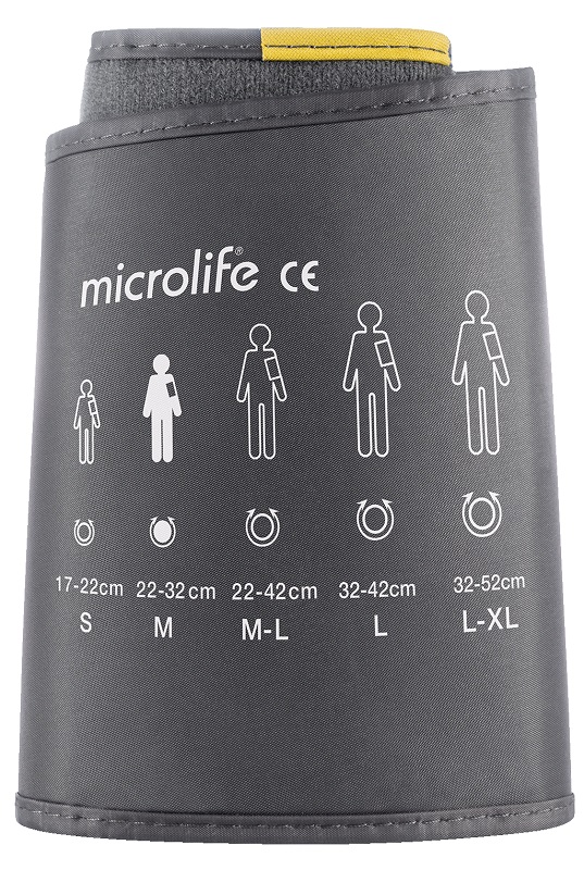 MICROLIFE BRACCIALE UNIVERSALE MORBIDO 4G TAGLIA ML WS-2242C - Farmafamily.it