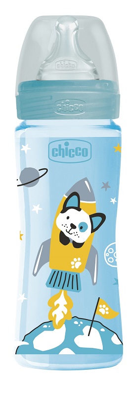 CHICCO BIBERON WB COL PP BOY DA 330 ML VELOCE SILICONE - Farmafamily.it