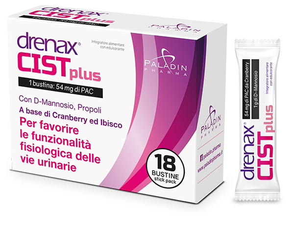 DRENAX FORTE CIST PLUS 18 STICK PACK - Farmafamily.it