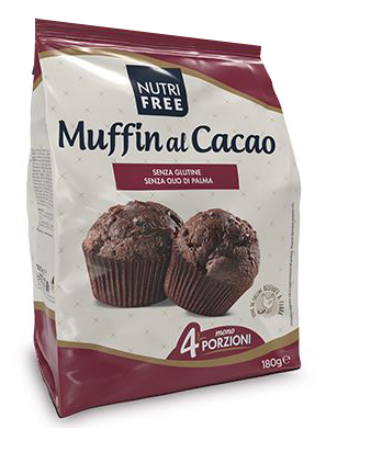 NUTRIFREE MUFFIN AL CACAO 4 X 45 G - Farmafamily.it