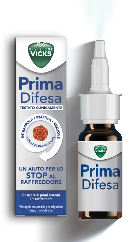 VICKS PRIMA DIFESA MICROGEL SPRAY NASALE IN MICROGEL 15 ML - Farmafamily.it