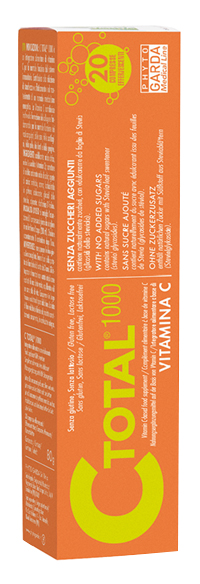 C TOTAL 1000 VITAMINA C 20 COMPRESSE EFFERVESCENTI - Farmafamily.it