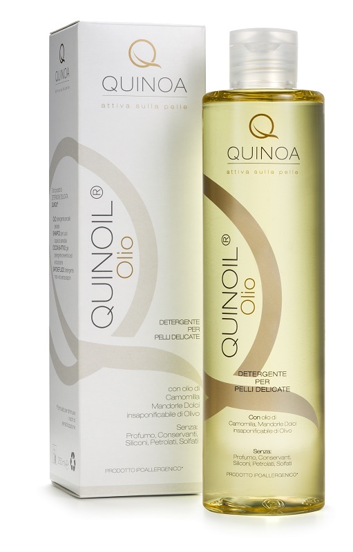 QUINOA QUINOIL OLIO DETERGENTE PER PELLI DELICATE 200 ML - Farmafamily.it