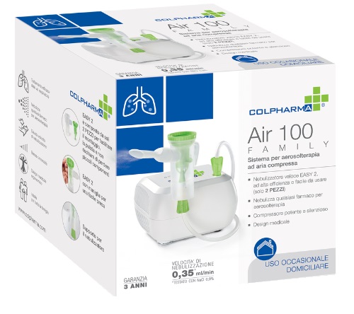 AEROSOL COLPHARMA AIR 100 FAMILY PER USO OCCASIONALE - Farmafamily.it