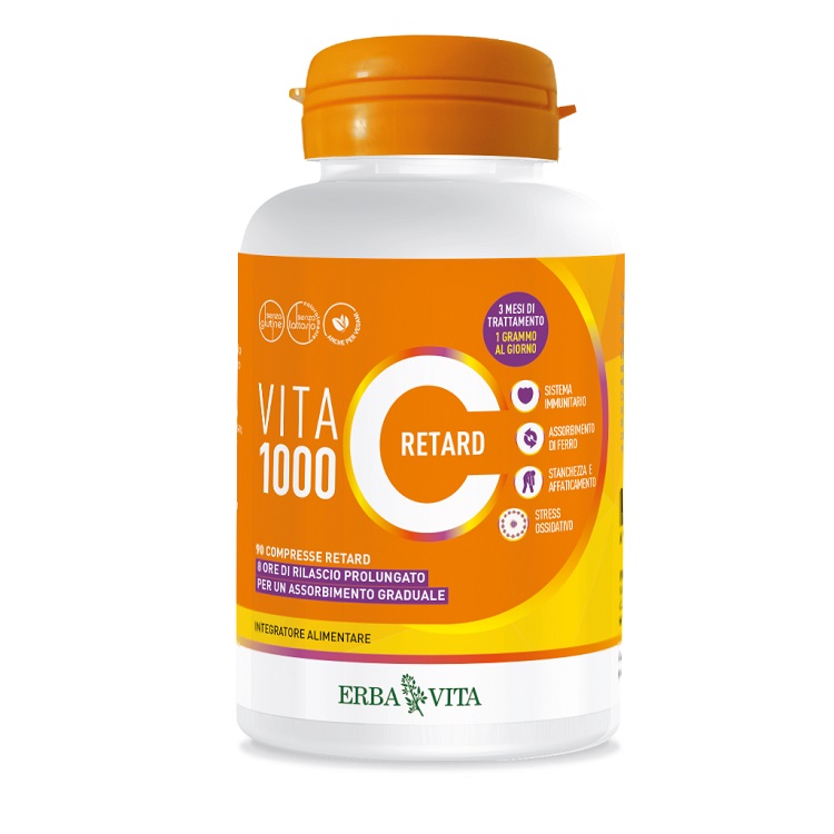 VITA C 1000 RETARD 90 COMPRESSE - Farmafamily.it