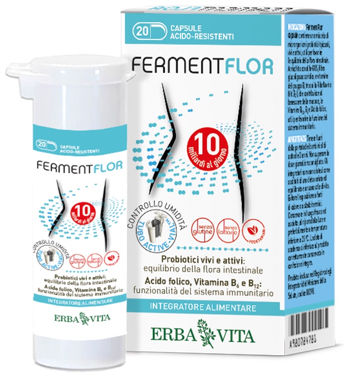 FERMENTFLOR 20 CAPSULE - Farmafamily.it