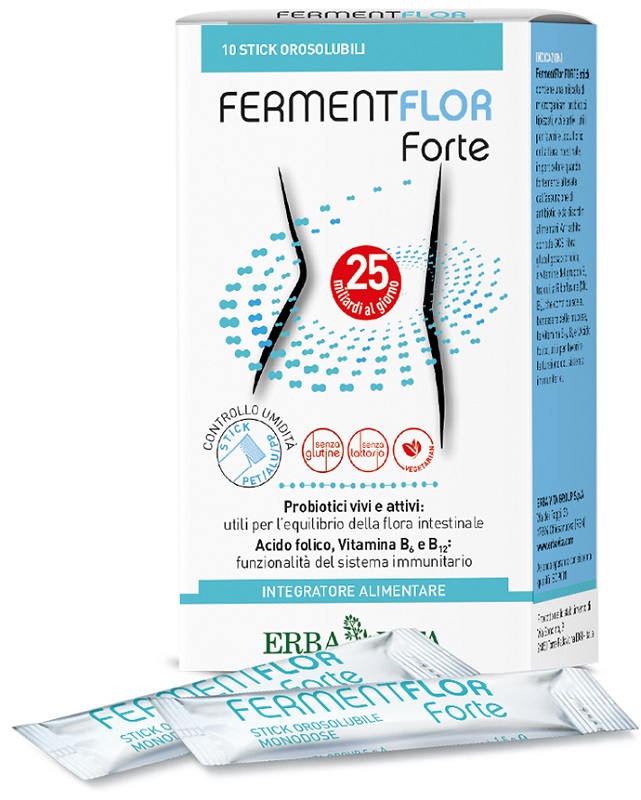FERMENTFLOR FORTE 10 STICKPACK - Farmafamily.it