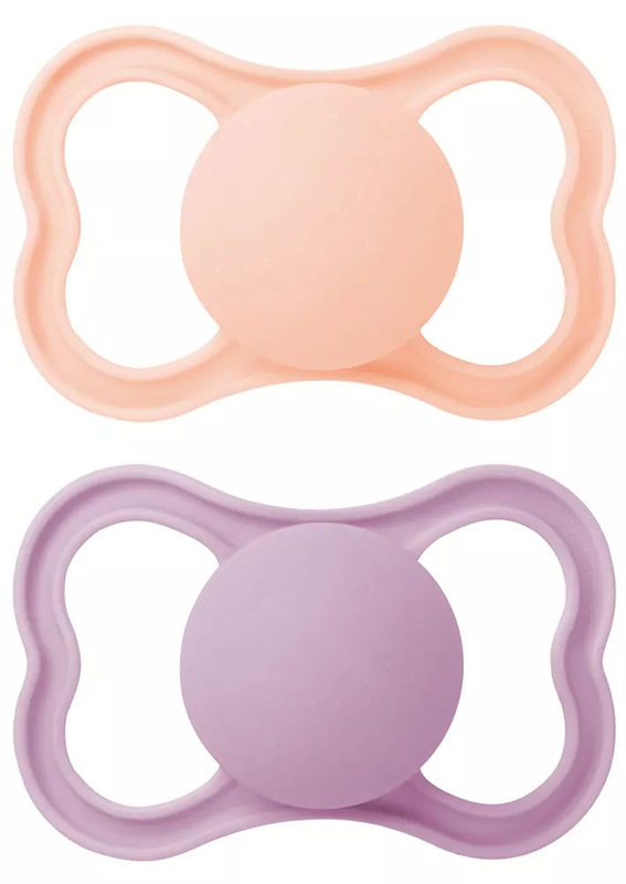 MAM AIR SUCCHIETTO 16+ MESI SILICONE FEMMINA 2 PEZZI - Farmafamily.it