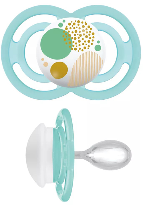 MAM PERFECT SUCCHIETTO 6+ MESI SILICONE SINGOLO MASCHIO - Farmafamily.it