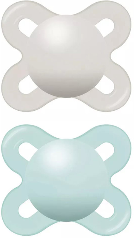 MAM SUCCHIETTO ORIGINAL START 0-2 MESI SILICONE NEUTRO 2 PEZZI - Farmafamily.it