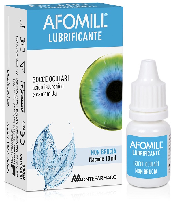 AFOMILL LUBRIFICANTE GOCCE OCULARI 10 ML - Farmafamily.it