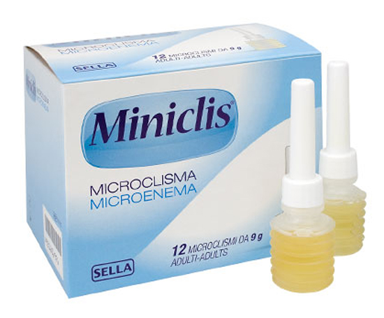 MINICLIS ADULTI 9G 12 MICROCLISMI CL II - Farmafamily.it