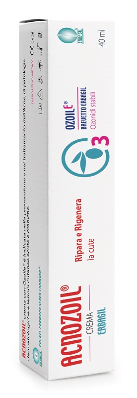 ACNOZOIL CREMA RIPARA E RIGENERA LA CUTE TRATTAMENTO ACNE 40 ML - Farmafamily.it