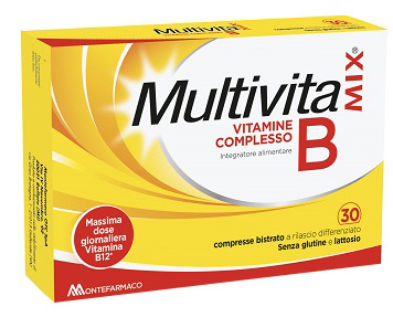 MULTIVITAMIX VIT COMPLESSO B 30 COMPRESSE BISTRATO - Farmafamily.it