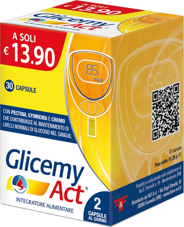 GLICEMY ACT 30 CAPSULE - Farmafamily.it
