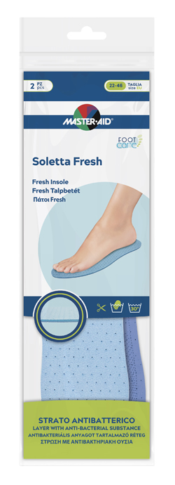MASTER-AID FOOTCARE SOLETTA FRESH RITAGLIABILE 2 PEZZI - Farmafamily.it