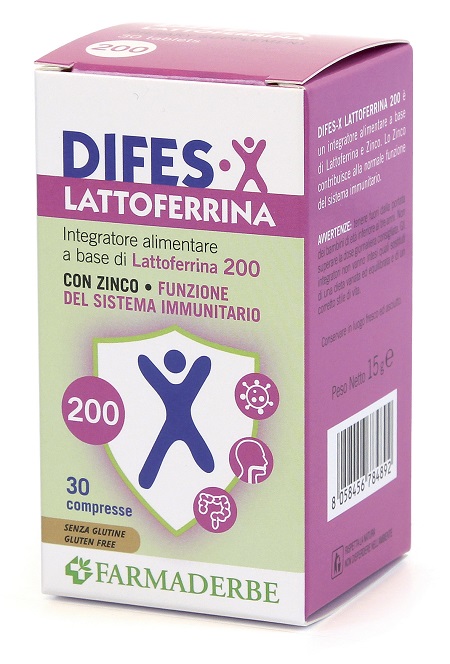 DIFES X LATTOFERRINA 200 30 COMPRESSE - Farmafamily.it